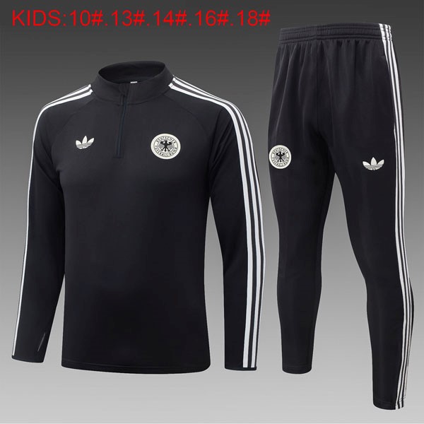 Enfant Training Top Allemagne 2026-27 Noir 5